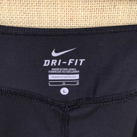 LN Nike Capri Dri-fit leggings - Sz L - Picture 4 of 5